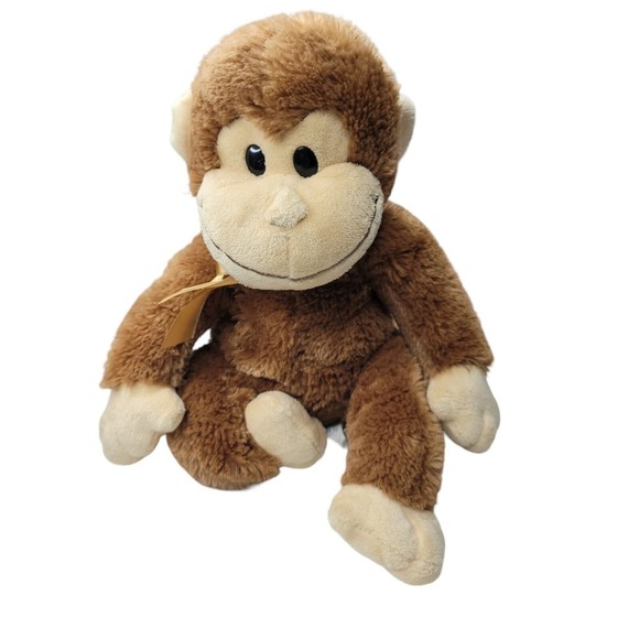 Russ | Toys | 3 Applause Russ Baby Brown Tan Monkey Stuffed Animal